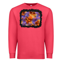 Cardinal halloween pumpkin and leopard background Premium Sweatshirt - BundleAndBundleShop