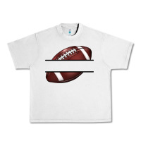 Lunar Rock football name frame Urban Heavy Tee - BarkalooDesign