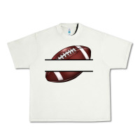 Pistachio football name frame Urban Heavy Tee - BarkalooDesign