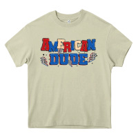 Mossy american dude Heavy Core Tee - MaliasSmallBusiness