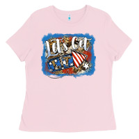 Bubblegum Pink Let's Get Lit Ladies Tee - Jasminsmagicworld