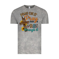 Cloud Rock pray on it pray over it pray through it Vintage Tee - Artiststas