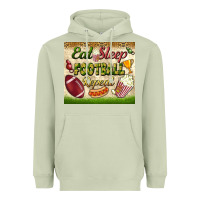 Matcha eat sleep football repeat tumbler Heavyweight Hoodie - BundleAndBundleShop