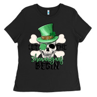 Let The Shenanigans Begin Ladies Tee | Teevron