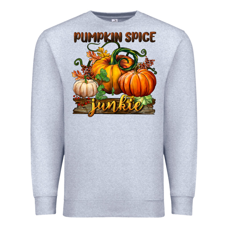 Pumpkin Spice Junkie Premium Sweatshirt by BundleAndBundleShop | Teevron