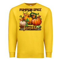 Lemon pumpkin spice junkie Premium Sweatshirt - BundleAndBundleShop