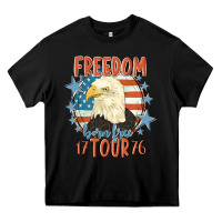 Black freedom born free tour 1776 Heavy Core Tee - MaliasSmallBusiness
