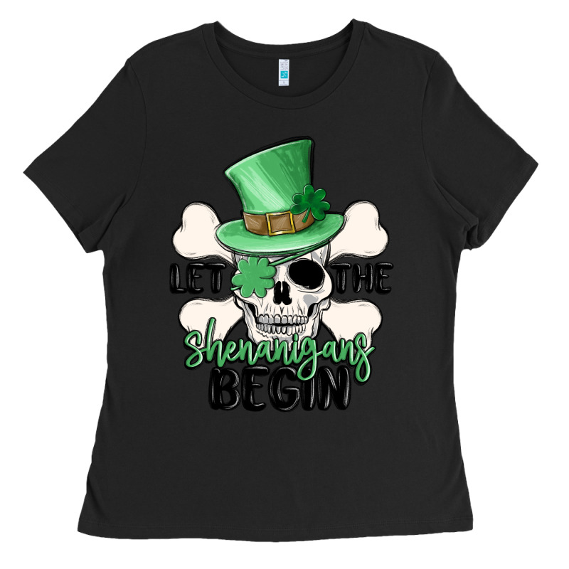 Let The Shenanigans Begin Ladies Tee by MaliasSmallBusiness | Teevron