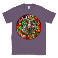 Lavender christmas navajo churro sheep Classic Tee - LillyAllenDesigns