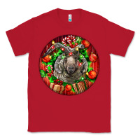 Red christmas navajo churro sheep Classic Tee - LillyAllenDesigns