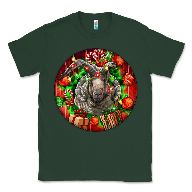Christmas Navajo Churro Sheep Classic Tee by LillyAllenDesigns | Teevron