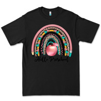 Black hello preschool Premium Tee - JahusDesignShop