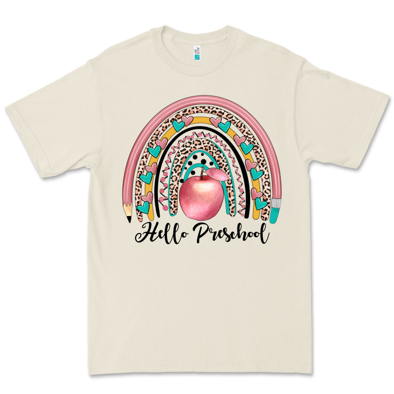 Hello Preschool Premium Tee by JahusDesignShop | Teevron