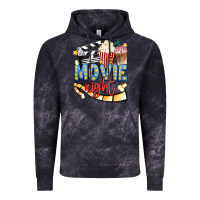 Cloud Black movie night Vintage Hoodie - Artiststas
