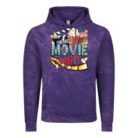 Cloud Purple movie night Vintage Hoodie - Artiststas