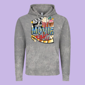Movie Night Vintage Hoodie Designed By Artiststas