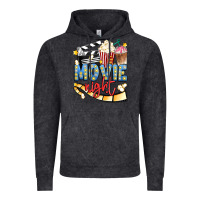 Vintage Black movie night Vintage Hoodie - Artiststas