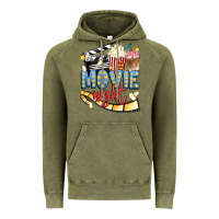 Vintage Olive movie night Vintage Hoodie - Artiststas