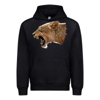 Black Puma Head Urban Hoodie - LillyAllenDesigns