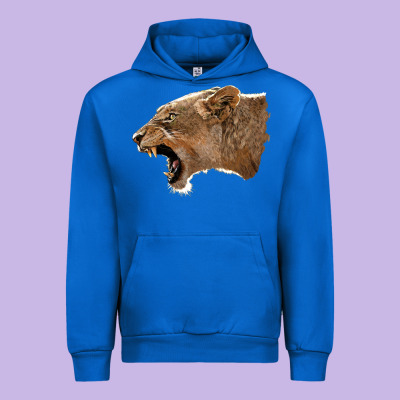 Puma Head Urban Hoodie Designed By Lillyallendesigns