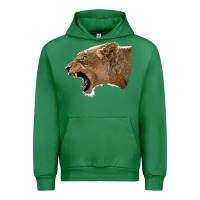 Emerald Puma Head Urban Hoodie - LillyAllenDesigns