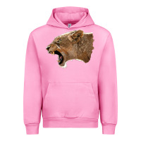 Fuchsia Pink Puma Head Urban Hoodie - LillyAllenDesigns