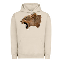 Pigment French Oak Puma Head Urban Hoodie - LillyAllenDesigns