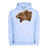 Pigment Grape Ice Puma Head Urban Hoodie - LillyAllenDesigns