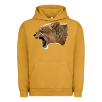 Pigment Peanut Butter Puma Head Urban Hoodie - LillyAllenDesigns