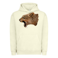 Pigment Pistachio Puma Head Urban Hoodie - LillyAllenDesigns