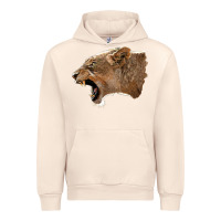 Sandshell Puma Head Urban Hoodie - LillyAllenDesigns