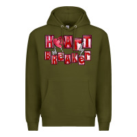 Army Green Heart breaker Valentine's Day Premium Hoodie - FaDigitalArtStudio