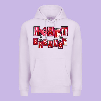 Heart Breaker Valentine's Day Premium Hoodie Designed By Fadigitalartstudio