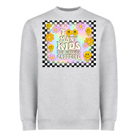 Heather Grey too many kids not enough caffeine Heavyweight Sweatshirt - TumblerDesignByShophia