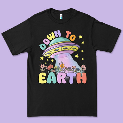 Down To Earth Premium Tee Designed By Maliassmallbusiness