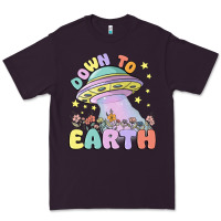 Plum down to earth Premium Tee - MaliasSmallBusiness