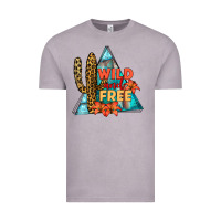 Vintage Zinc Wıld and Free Vintage Tee - JahusDesignShop