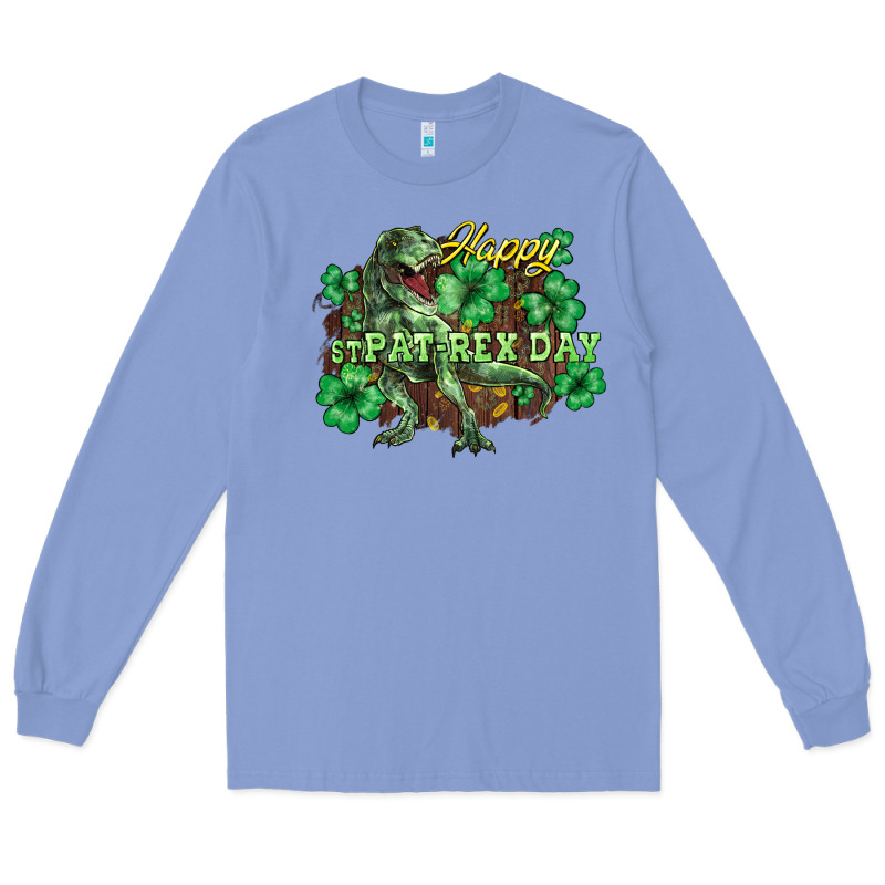 S Day T Rex Long Sleeve Tee by NancyCooperArtShop | Teevron