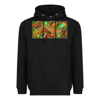 Black western sunflower and american football license  plate Heavyweight Hoodie - BundleAndBundleShop