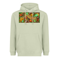 Matcha western sunflower and american football license  plate Heavyweight Hoodie - BundleAndBundleShop