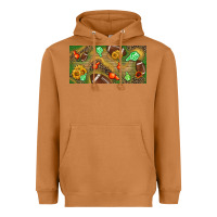 Meerkat western sunflower and american football license  plate Heavyweight Hoodie - BundleAndBundleShop