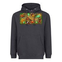 Smoke western sunflower and american football license  plate Heavyweight Hoodie - BundleAndBundleShop