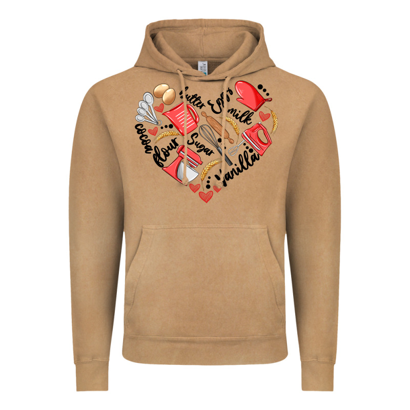Bake Tools Heart Vintage Hoodie by Artiststas | Teevron