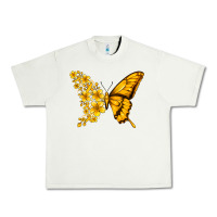 Pistachio childhood cancer butterfly Urban Heavy Tee - Jasminsmagicworld