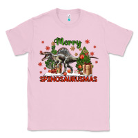 Bubblegum Pink merry spinosaurusmas Classic Tee - LillyAllenDesigns