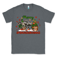 Charcoal Heather merry spinosaurusmas Classic Tee - LillyAllenDesigns
