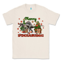 Natural merry spinosaurusmas Classic Tee - LillyAllenDesigns