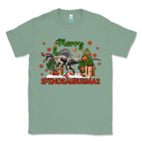 Sage merry spinosaurusmas Classic Tee - LillyAllenDesigns