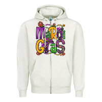 Mardi Gras Zipper Hoodie | Teevron