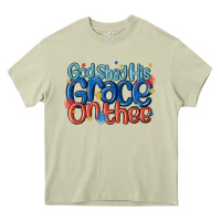Mossy god shed his grace on the thee Heavy Core Tee - MaliasSmallBusiness